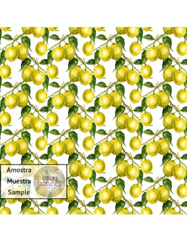 Patrón de limones (fondo fotográfico)