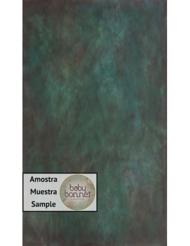Textura desfocada em verde-azul (fundo fotográfico - parede+chão)