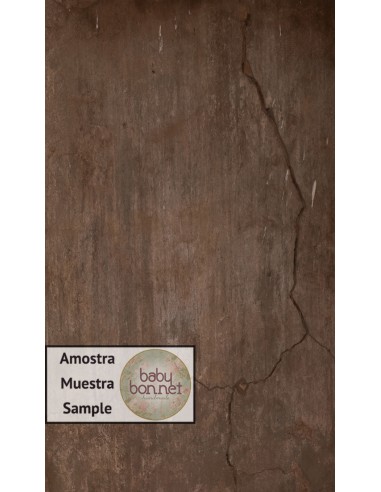 Pared marrón con textura (fondo fotográfico - pared+suelo)