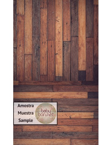 Retro wood with various shades 3040 (backdrop - wall and floor)