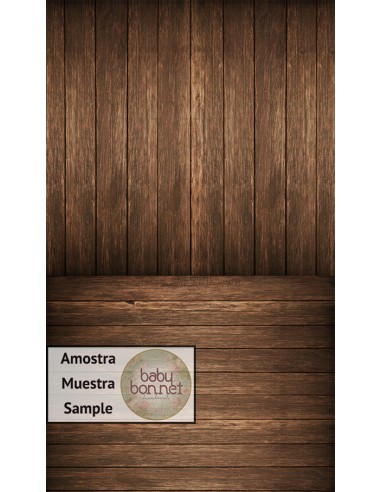 Dark grunge wood with red scratches 3054 (backdrop - wall and floor)