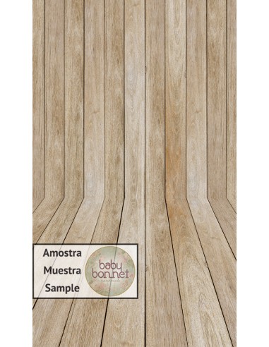 Crude wood parquet in pale tone 3067 (backdrop - wall and floor)