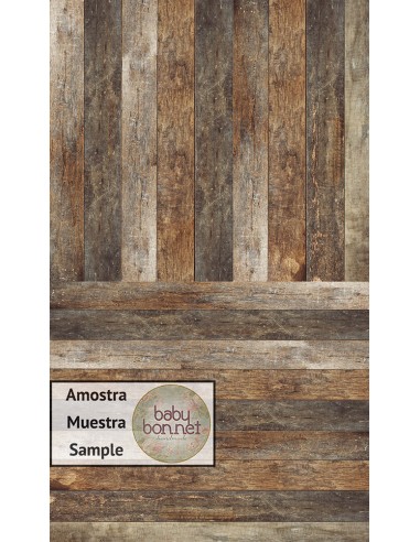 Rustic wood in different shades 3001 (backdrop - wall and floor)