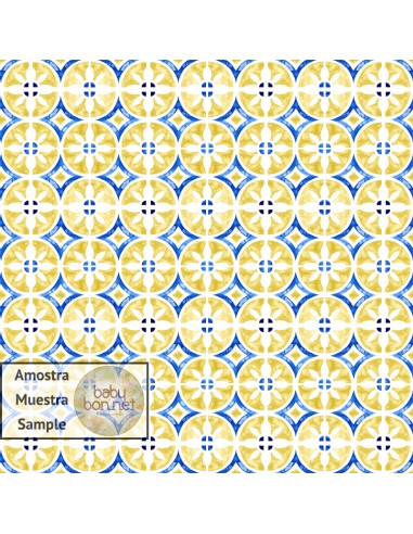 Blue and yellow tile (backdrop)