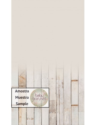 Planchas de madera en tono crema a desvanecerse 4068 (fondo fotográfico - pared+suelo)