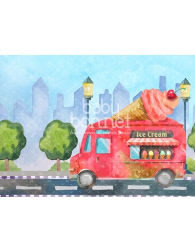 Ice cream van (backdrop)