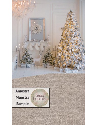 White Christmas room (backdrop - wall and floor)