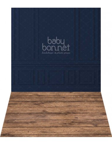 Oxford blue classic wall (backdrop - wall and floor)