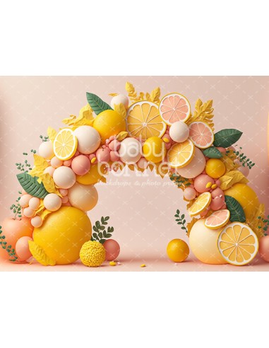 Citrus arch (backdrop)