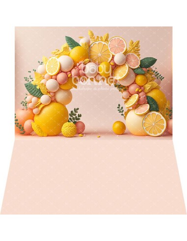 Citrus arch (backdrop - wall and floor)