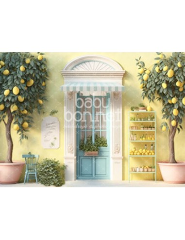 Yellow store (backdrop)