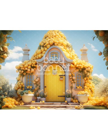 Lemon house (backdrop)
