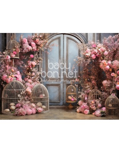 Flower cages (backdrop)