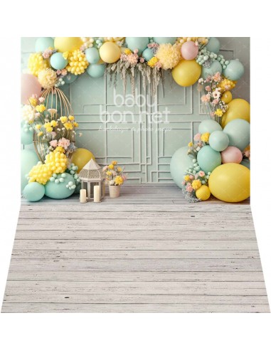 Celebrating Easter (backdrop - wall and floor)