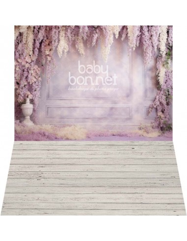 Wisteria curtain (backdrop - wall and floor)