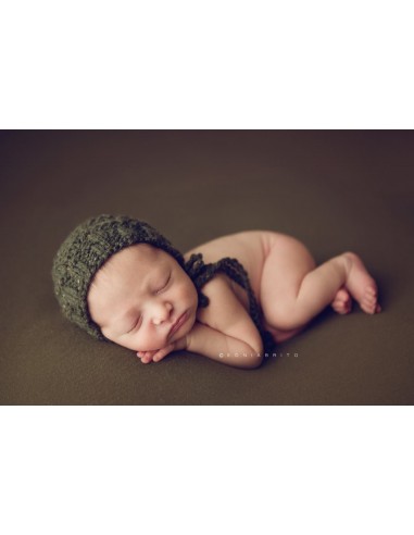 Tweed baby bonnet (various colors)