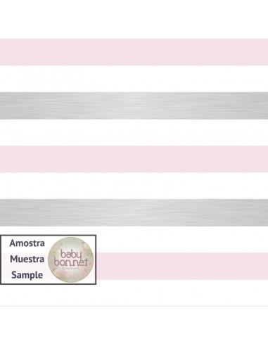 Patrón de rayas blancas, gris y rosa (fondo fotográfico)