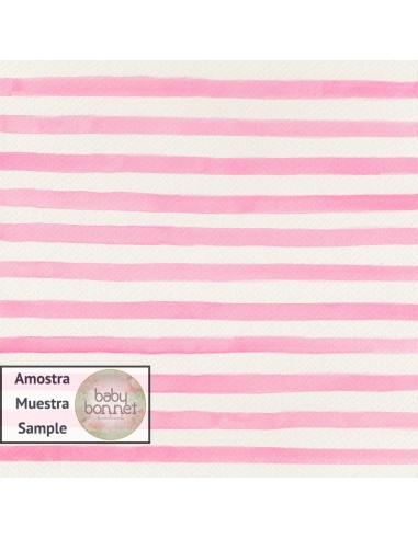 Pink watercolor stripes (backdrop)