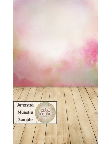 Fundo abstrato rosa (fundo fotográfico - parede e chão)