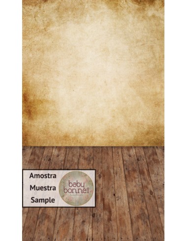 Abstract ocher background (backdrop - wall and floor)