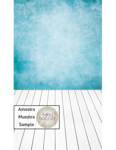 Texture abstraite turquoise (fond de studio - mur et sol)