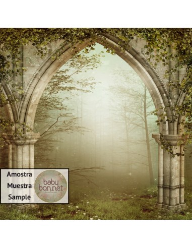 Enchanted garden arch (backdrop)
